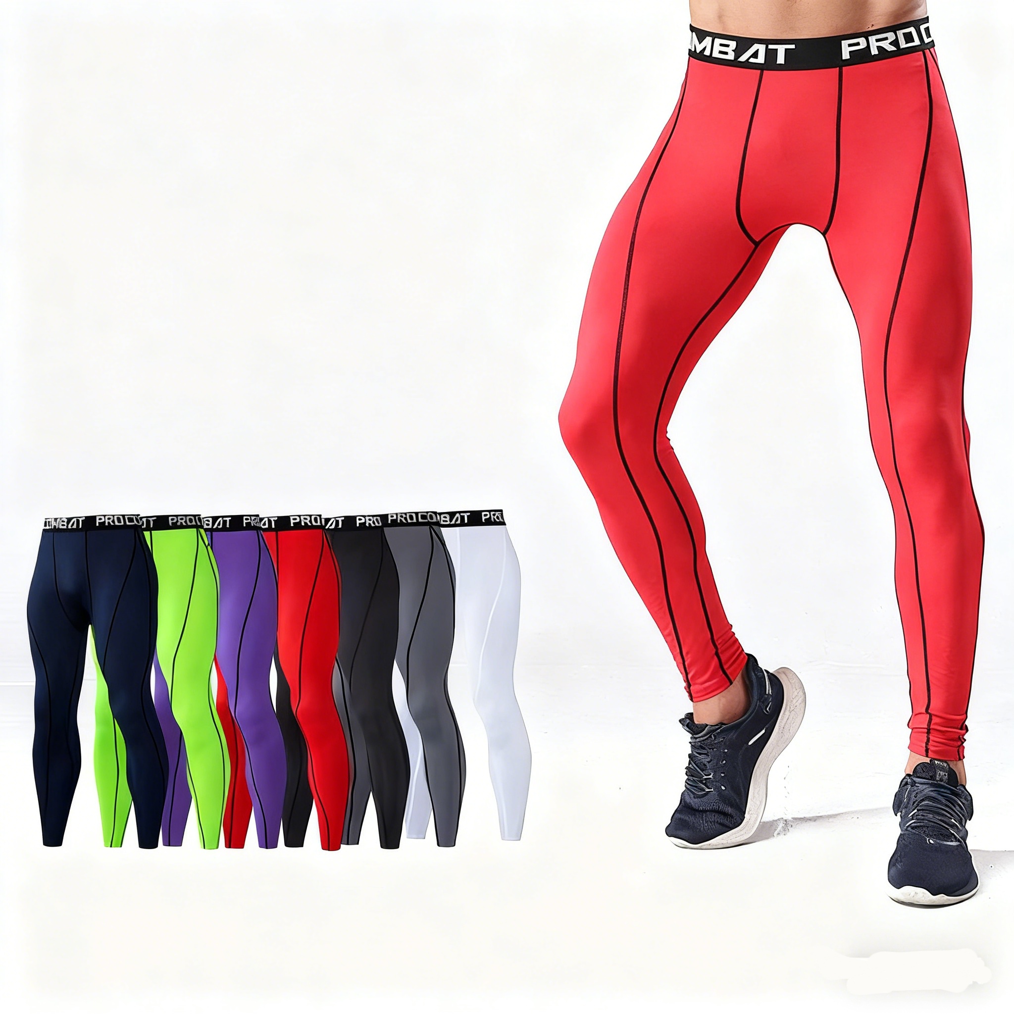 Compression Shorts Athletes - 2026 Male Cool Dry Leggings Sports