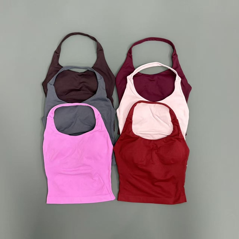 Suspender Tank Top - Yoga Tank Top Women Seamless Open