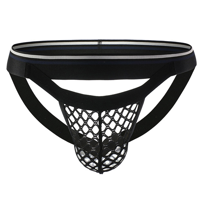 Jockstrap Athletic - 1Pcs/2Pcs Men Hollow Fishnet Jockstraps Breathable