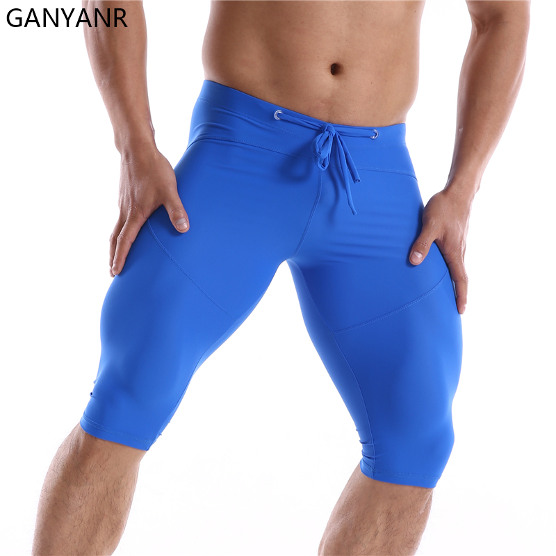 GANYANR Running Tights Men Com - đánh giá và giá Compression Shorts Athletes