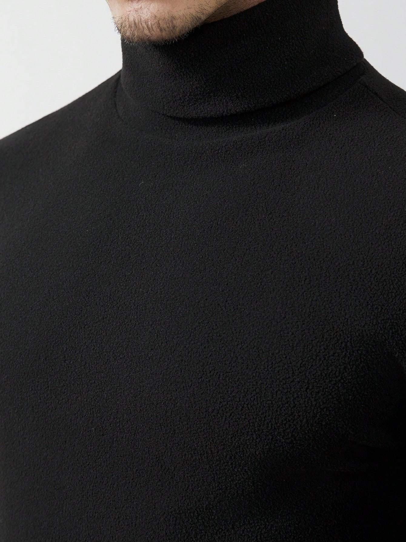 Men's Black High-Neck Long Sle - đánh giá và giá Base Layer Top