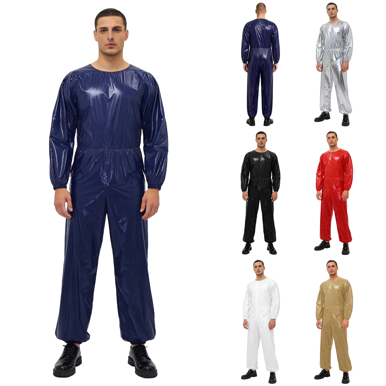 Adult Unisex Sauna Suit Shiny  - đánh giá và giá Compression Long Pant