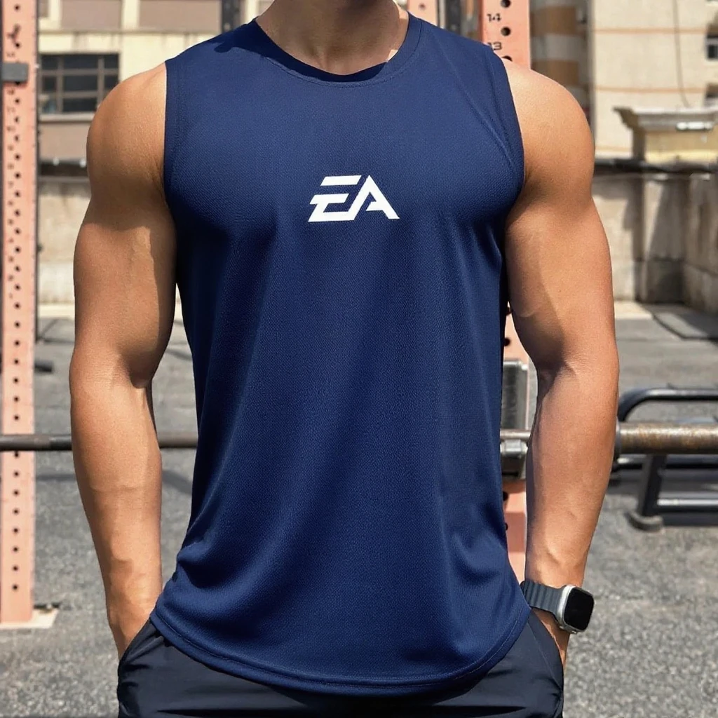 Summer New Trend Men's Pullove - đánh giá và giá Sleeveless Undershirt