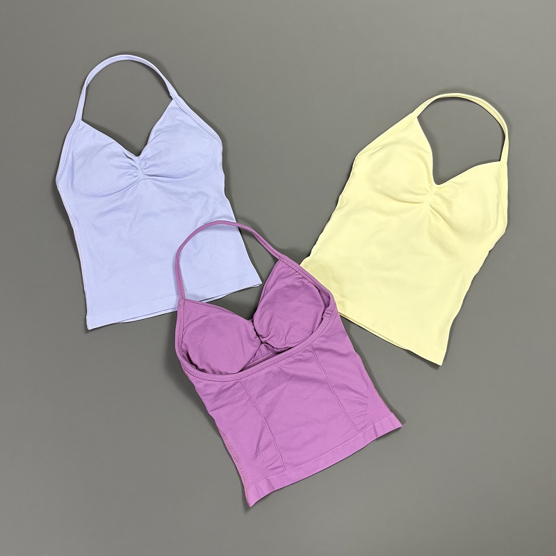 Sports Tank Top Women Halter V - đánh giá và giá Suspender Tank Top