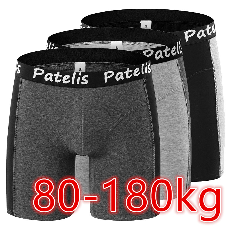 Men Boxers Plus Size Underwear - đánh giá và giá Boxer Brief Pack Cotton