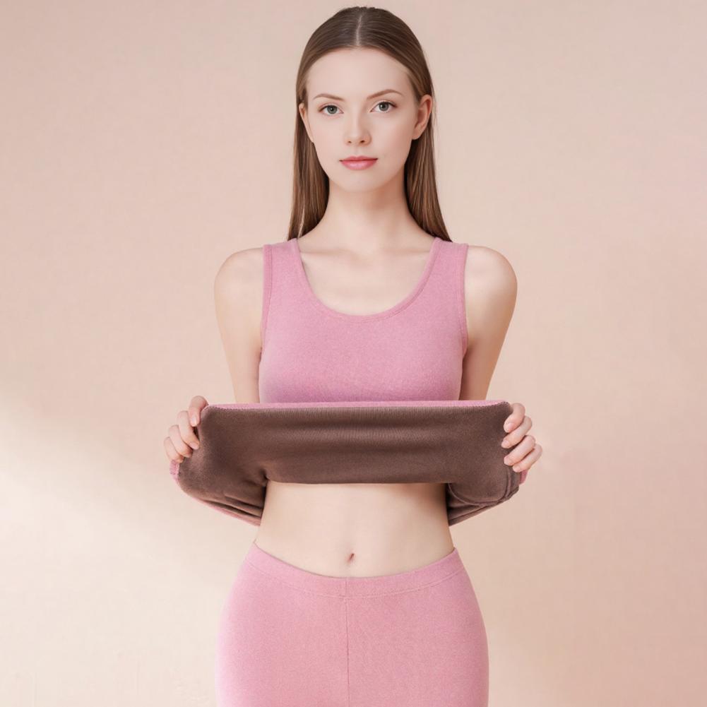Fleece Lined Women Thermal Tan - đánh giá và giá Undershirt Crew Neck