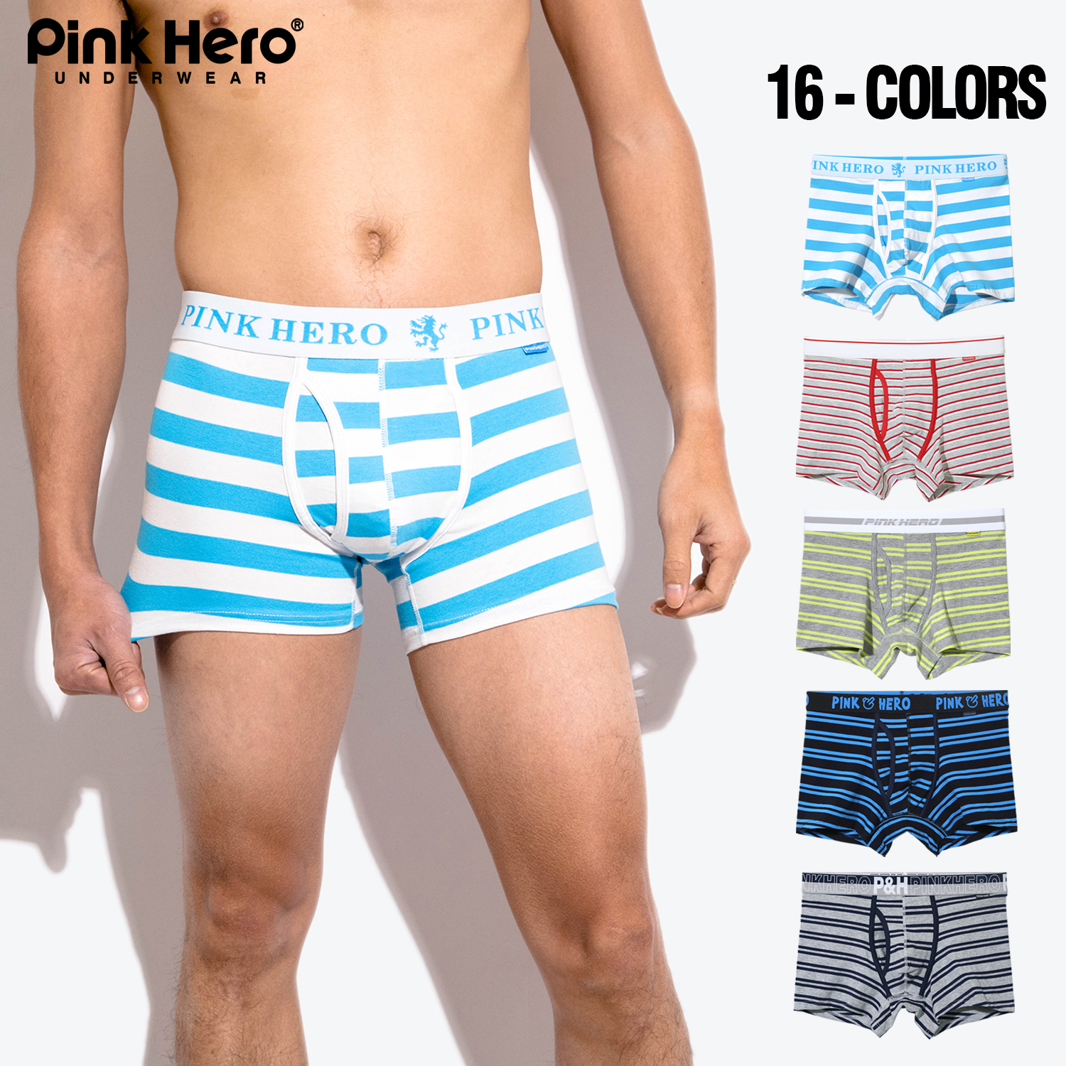 PINKHERO Fashion Underwear Str - đánh giá và giá Boxer Brief Pack Cotton