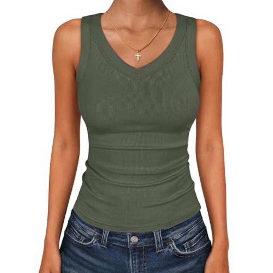 ANRABESS Tank Tops for Women V - đánh giá và giá Tank Top Ribbed