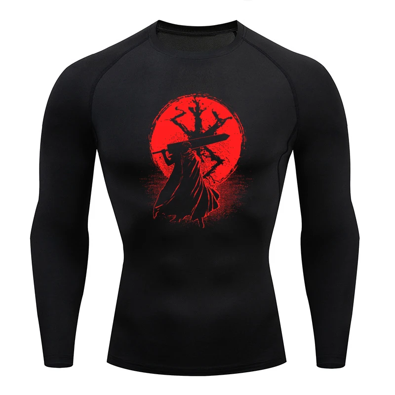 Sportswear for Men Gym Anime B - đánh giá và giá T Shirt Tight Fit