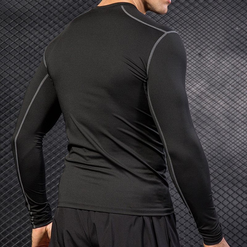 Men's Running Sports Long Slee - đánh giá và giá T Shirt Tight Fit