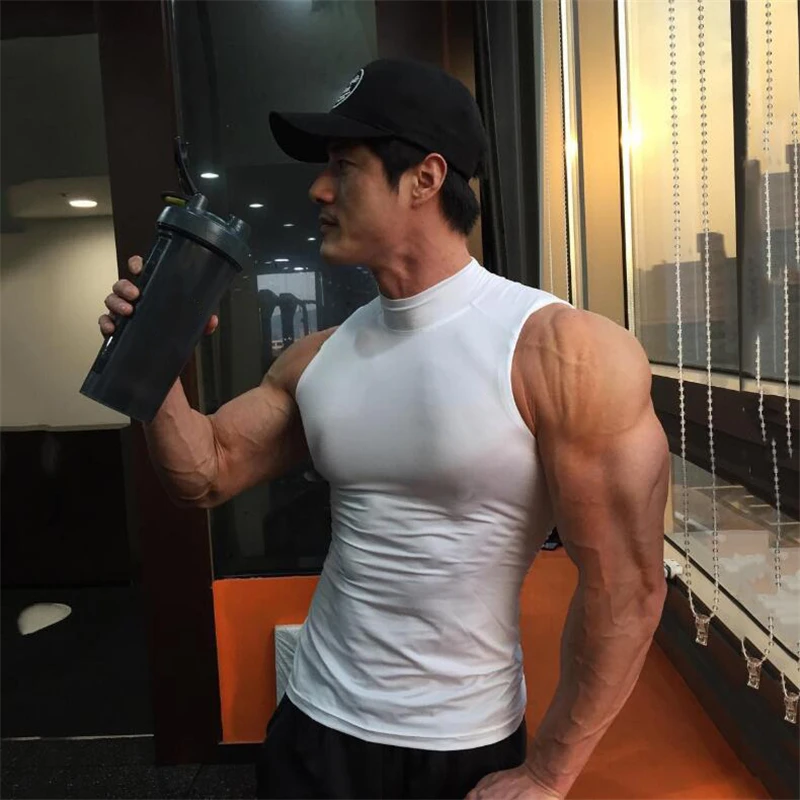 Compression Tight Clothing Gym - đánh giá và giá Sleeveless Undershirt