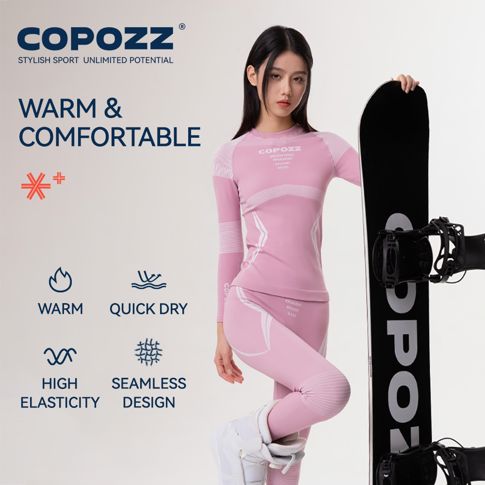 COPOZZ Winter Ski Thermal Unde - đánh giá và giá Quick Dry Underwear