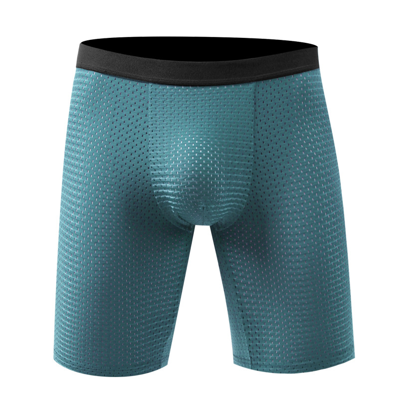 Men's Boxers Shorts Ice Silk M - đánh giá và giá Long Leg Trunk Men