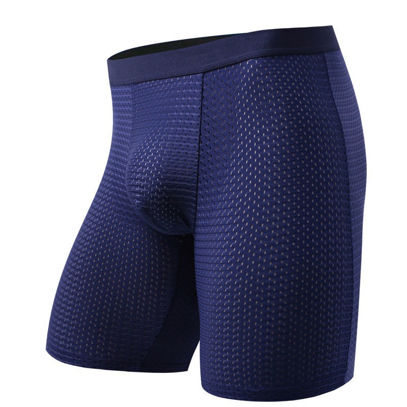 Men's Boxers Shorts Ice Silk M - đánh giá và giá Long Leg Trunk Men