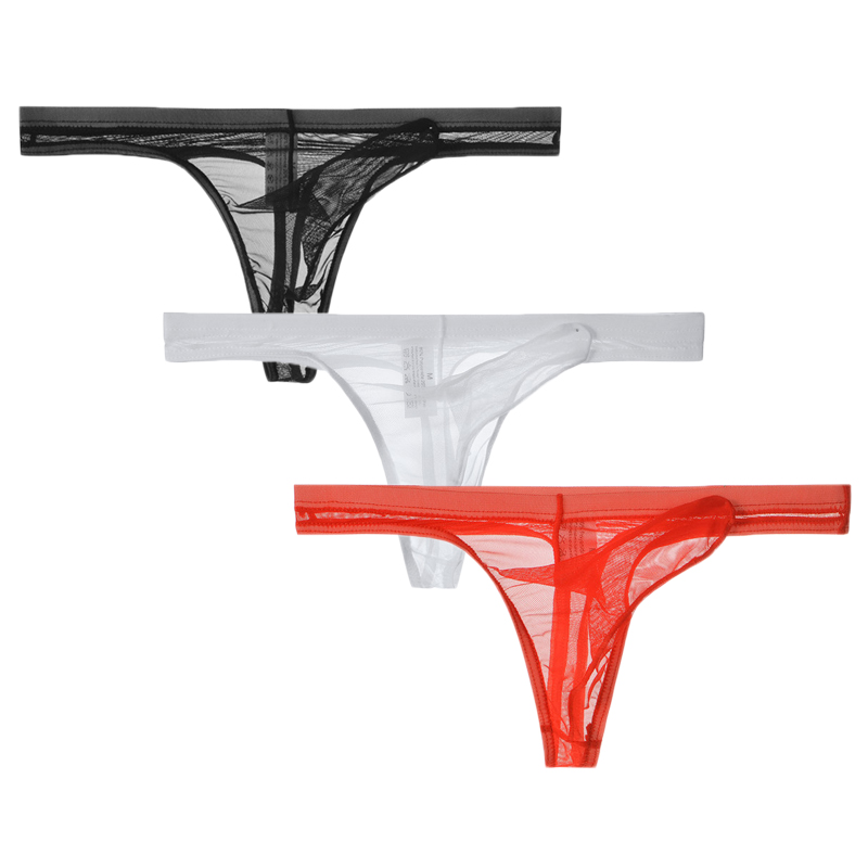 3Pcs/lot Men Underwear T-Back  - đánh giá và giá Multi Pack Underwear
