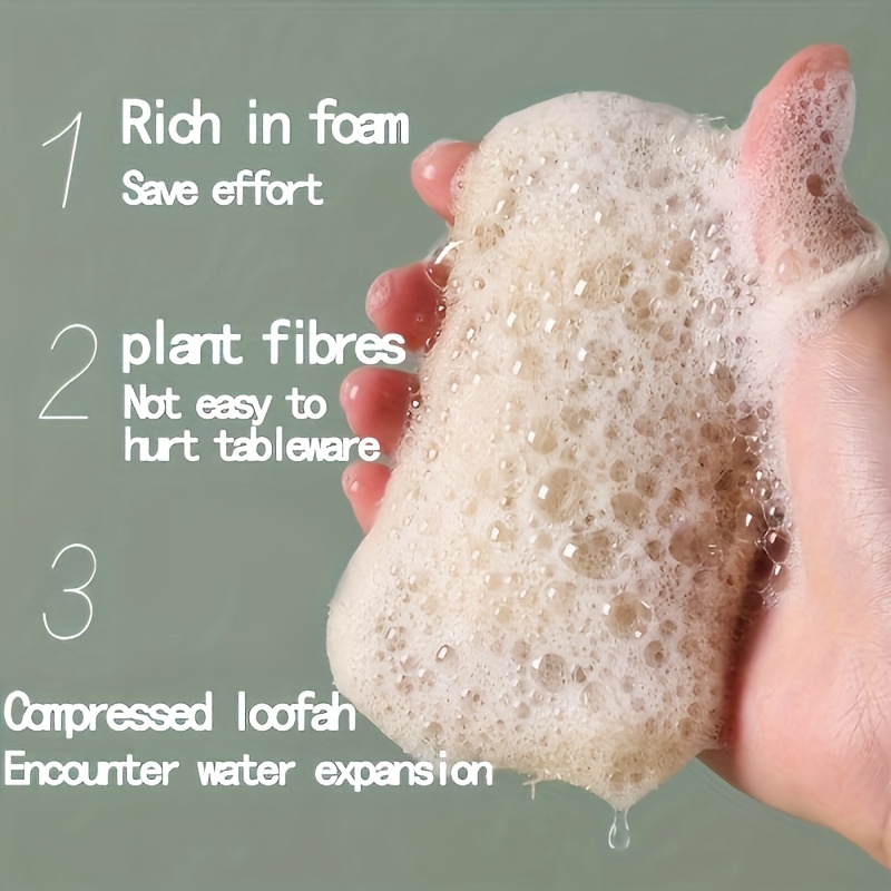 6pcs Natural Loofah Exfoliatin - đánh giá và giá Bamboo Fiber Trunk