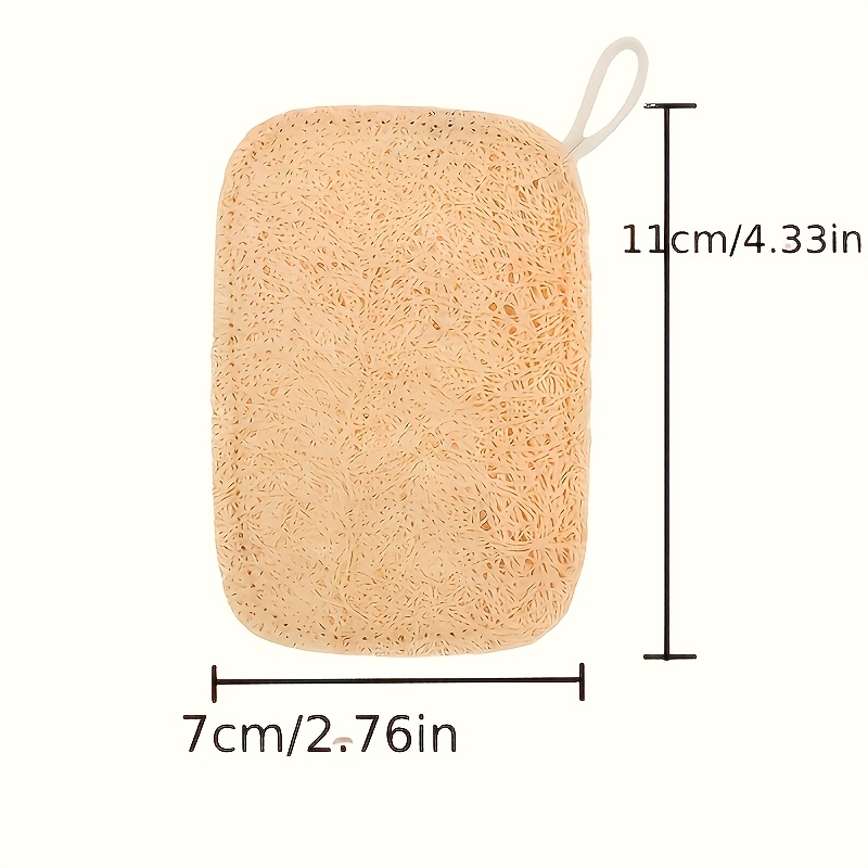 6pcs Natural Loofah Exfoliatin - đánh giá và giá Bamboo Fiber Trunk