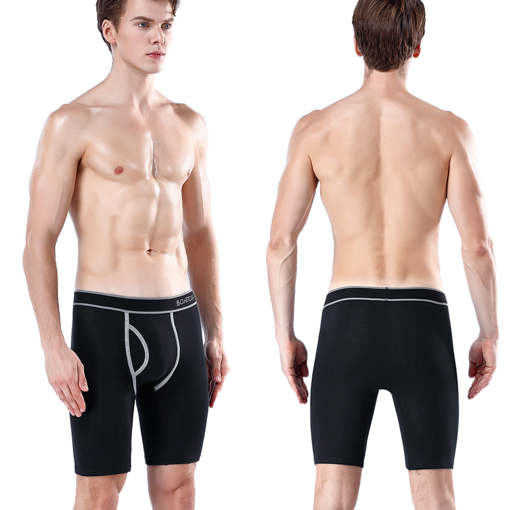Front Opening Long Men's Panti - đánh giá và giá Boxer Brief Pack Cotton