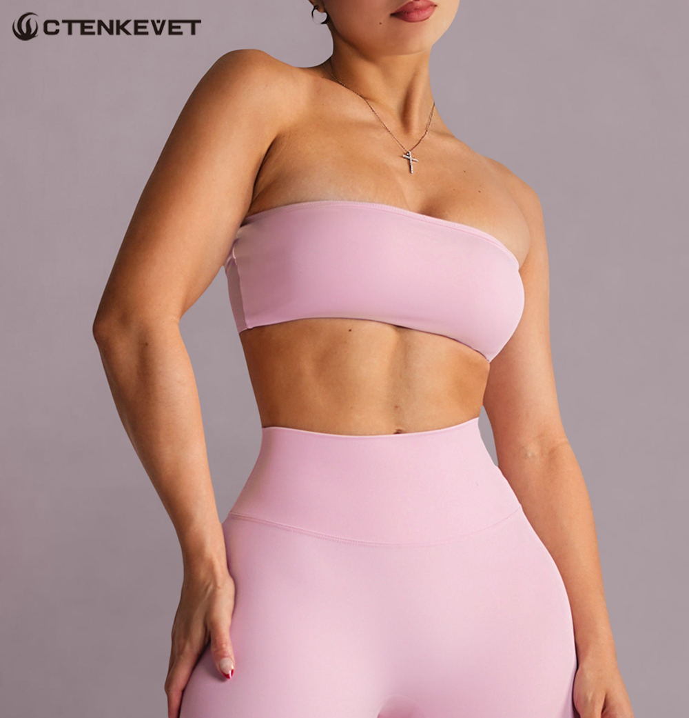 Strapless Sports Bra Gym Crop  - đánh giá và giá Quick Dry Underwear