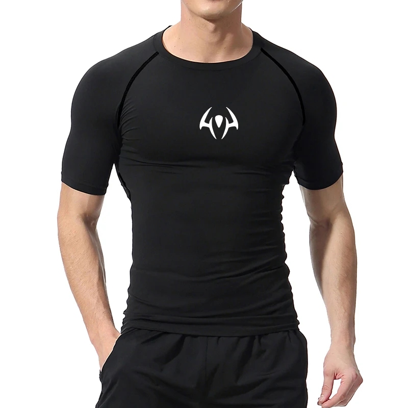 Graphic Short Sleeve Compressi - đánh giá và giá T Shirt Tight Fit