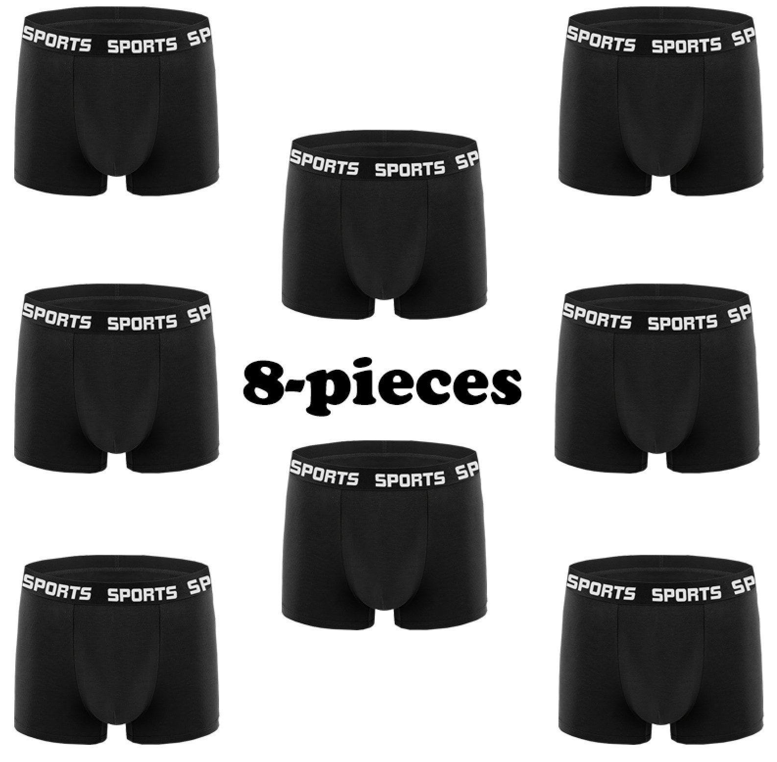 Supreme Comfort 8-Pack Men's S - đánh giá và giá Performance Boxer Sport