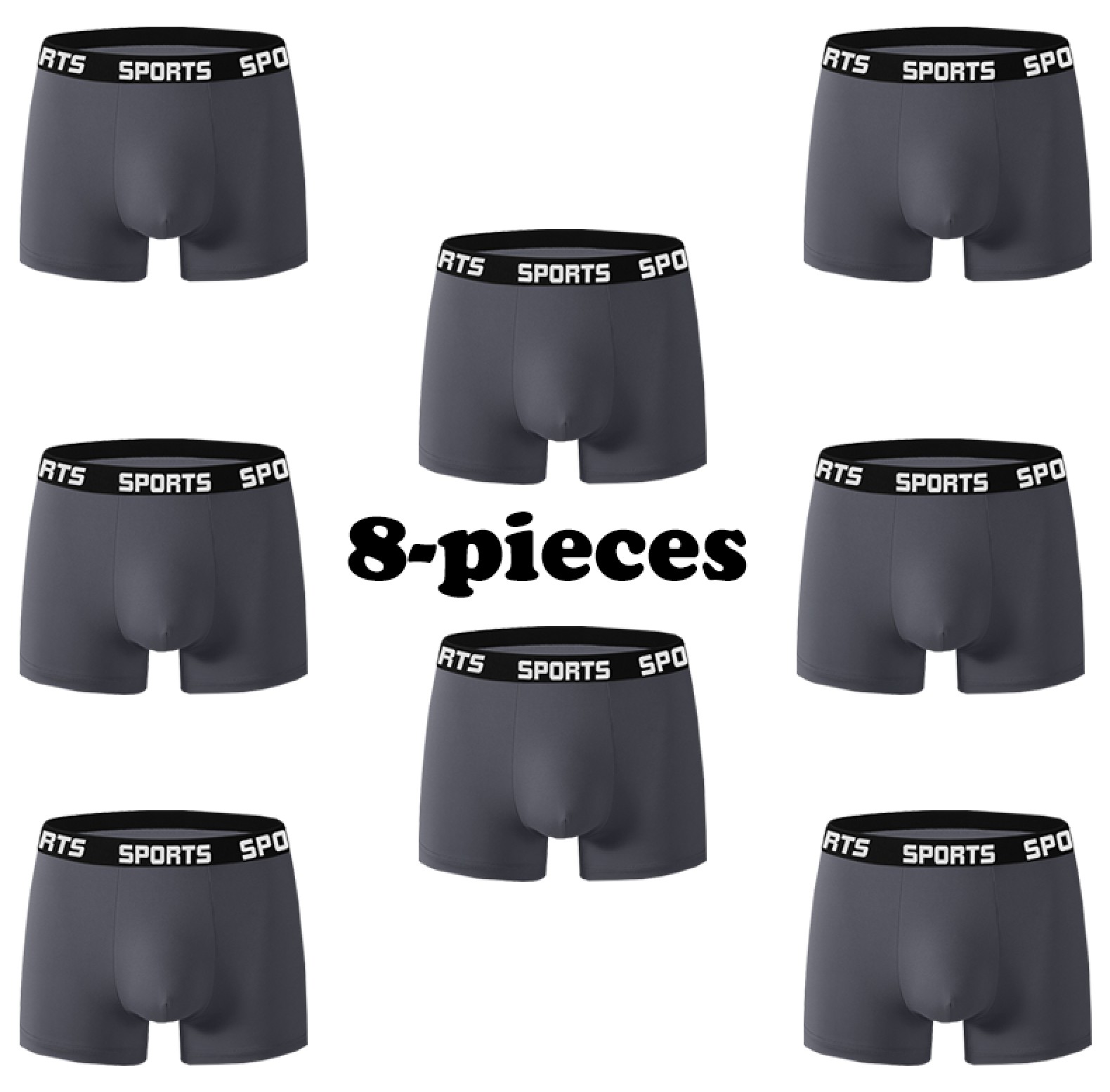 Supreme Comfort 8-Pack Men's S - đánh giá và giá Performance Boxer Sport