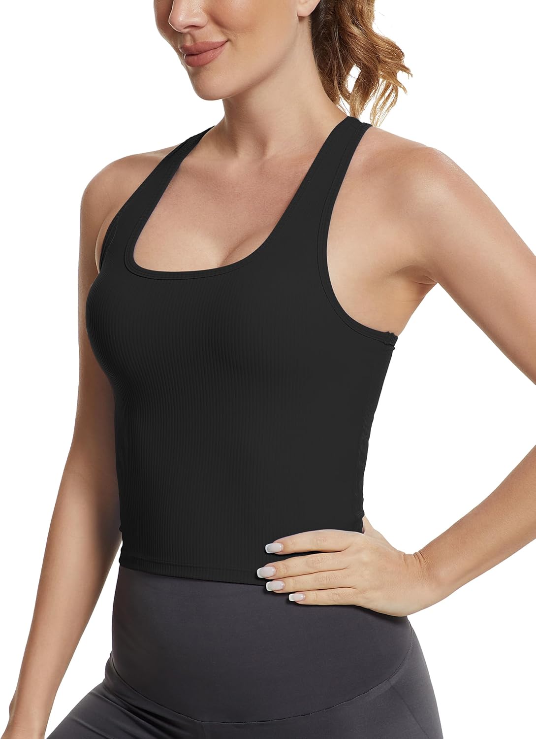 MathCat Ribbed Workout Tank To - đánh giá và giá Tank Top Ribbed