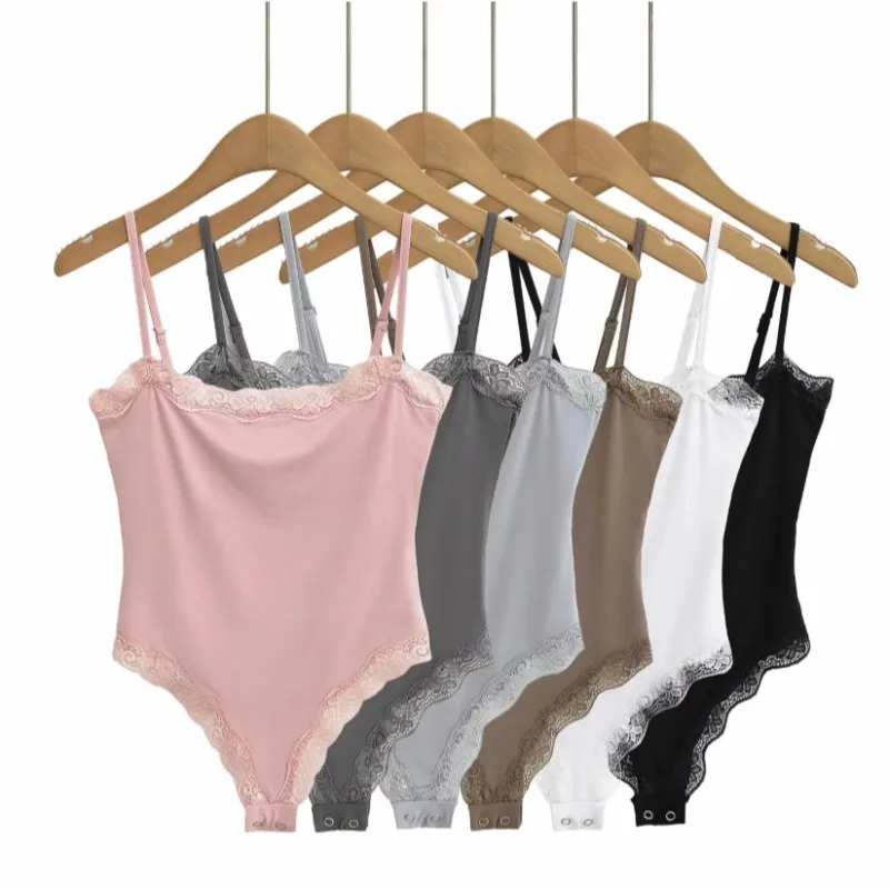Women's Square Neck Lace Bodys - đánh giá và giá Suspender Tank Top