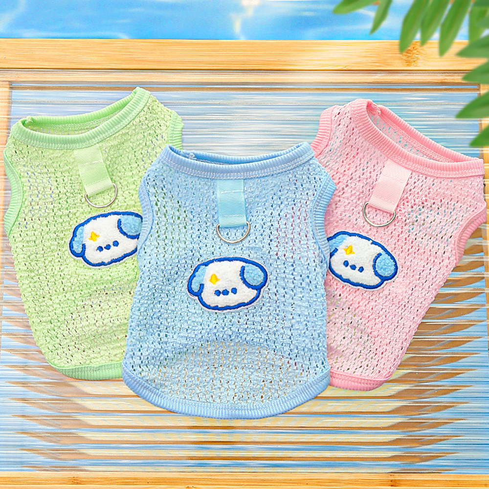 Cute Dog Cooling Vest Solid Br - đánh giá và giá Sleeveless Undershirt