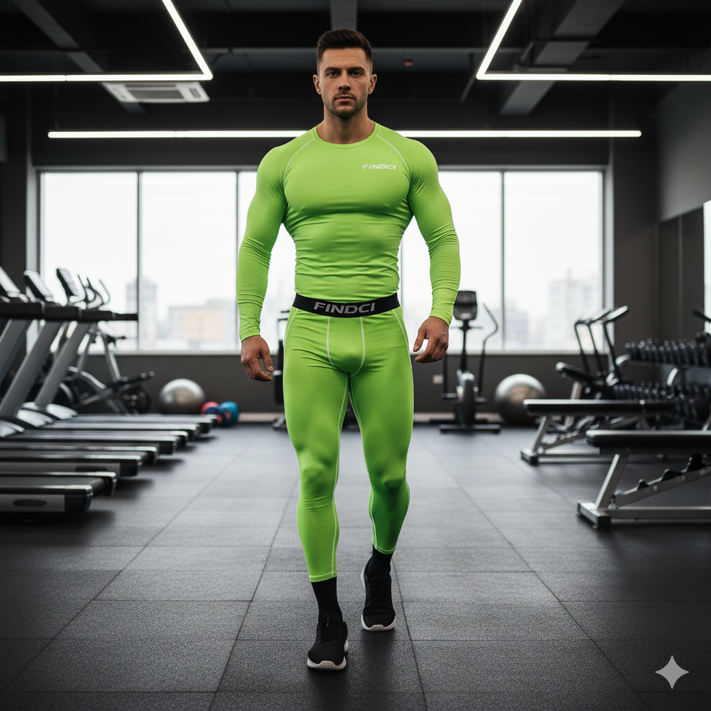 FINDCI Men's Sports Running Se - đánh giá và giá Compression Long Pant