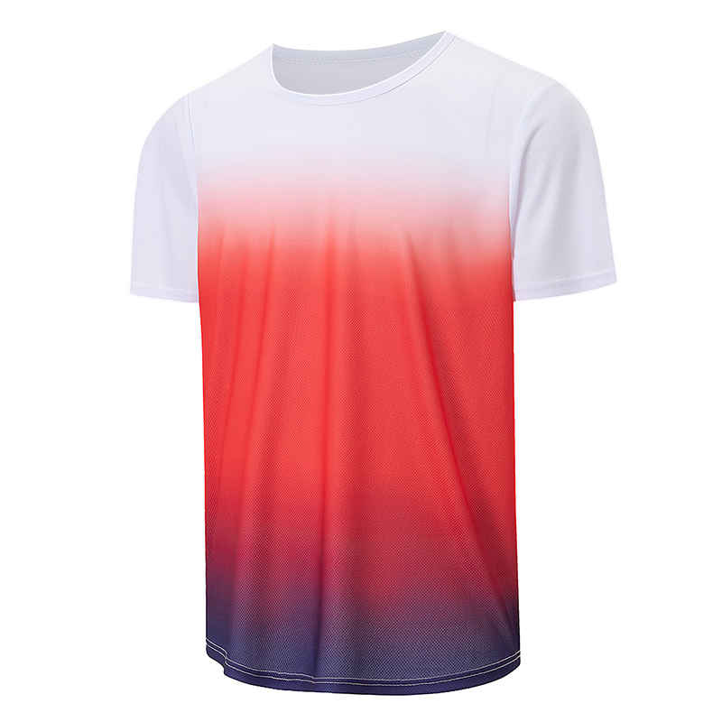 1/3 piece men's summer gradien - đánh giá và giá Undershirt Crew Neck