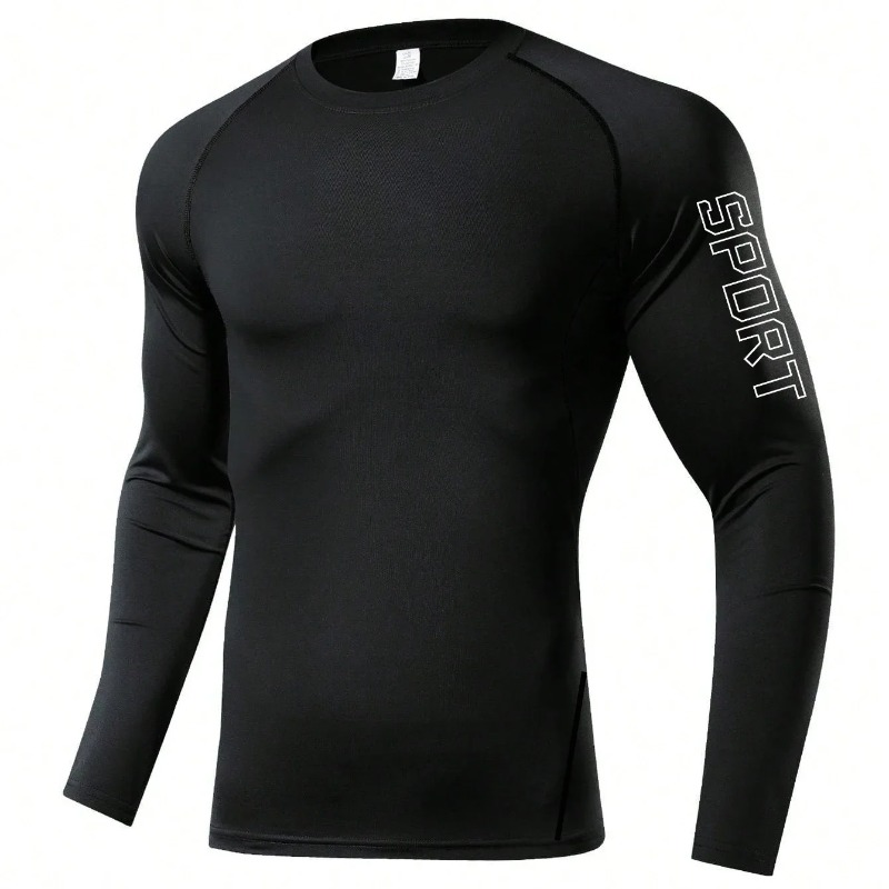 Men Compression Long Sleeve Sh - đánh giá và giá Base Layer Top