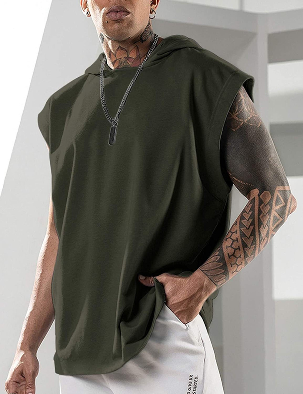Summer Men's Mesh Gym Vest Qui - đánh giá và giá Sleeveless Undershirt
